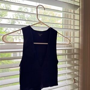 Urban Outfitters Blue Crop Tank Top